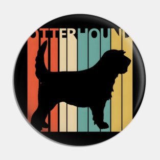 Vintage Otterhound Dog Pin