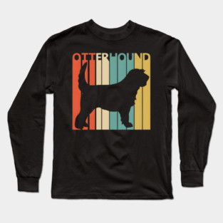 Vintage Otterhound Dog Long Sleeve T-Shirt