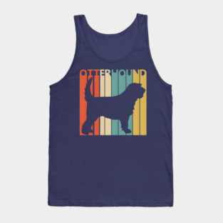 Vintage Otterhound Dog Tank Top