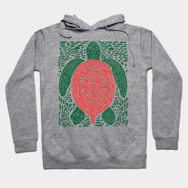 Sea Turtle | The World Turtle Myth Hoodie by TuncGK