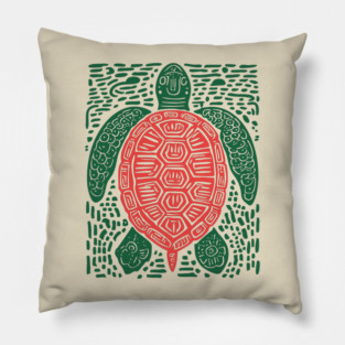 Sea Turtle | The World Turtle Myth Pillow