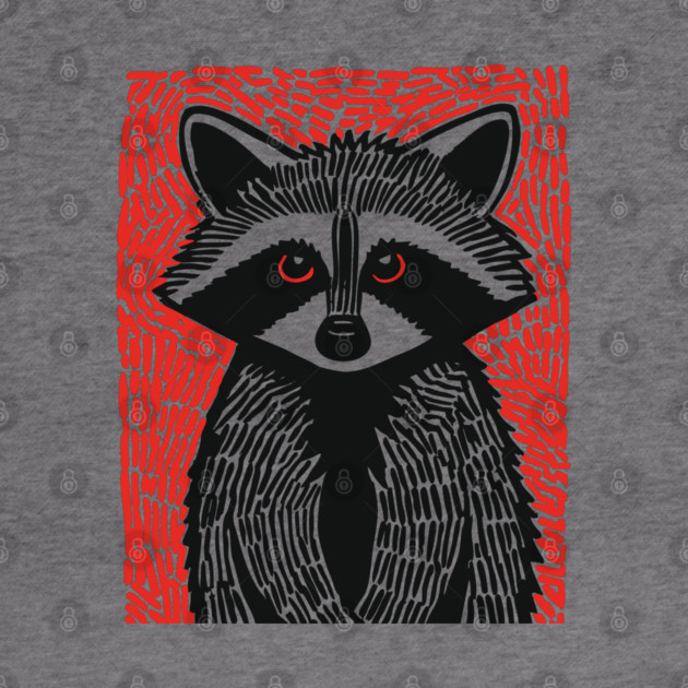 Raccoon Portrait | The Midnight Bandit by TuncGK