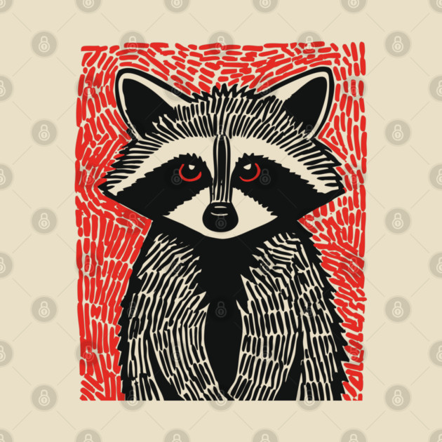 Raccoon Portrait | The Midnight Bandit by TuncGK