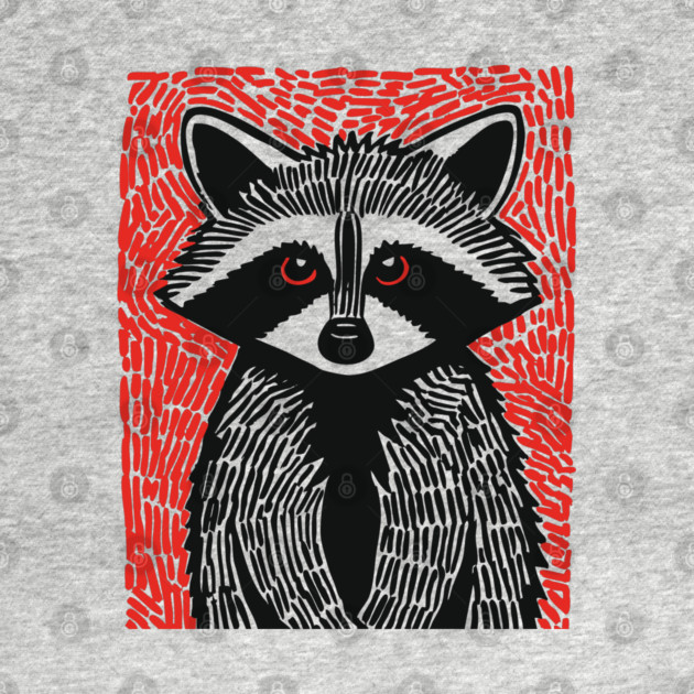 Raccoon Portrait | The Midnight Bandit by TuncGK