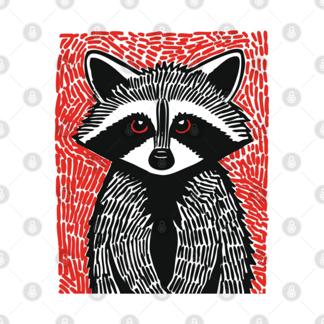 Raccoon Portrait | The Midnight Bandit by TuncGK