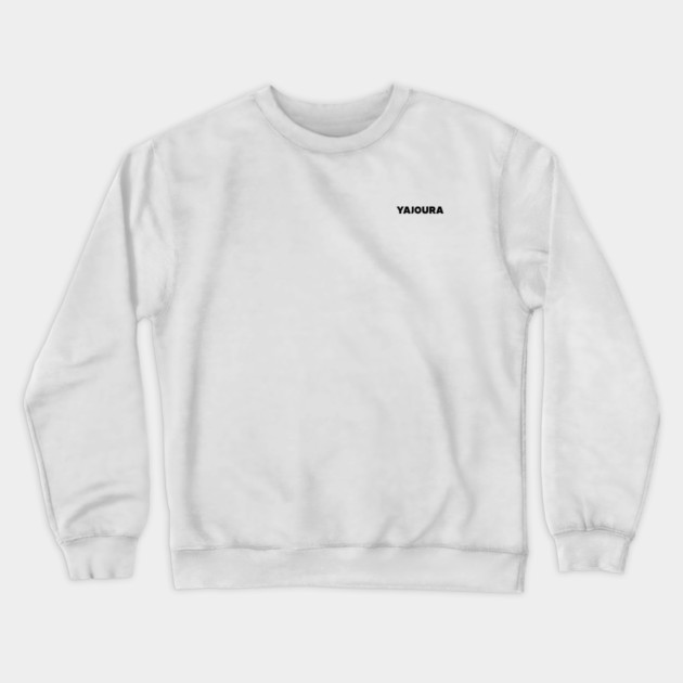 YAJOURA Networking Crewneck Sweatshirt by zakaria's Store 7
