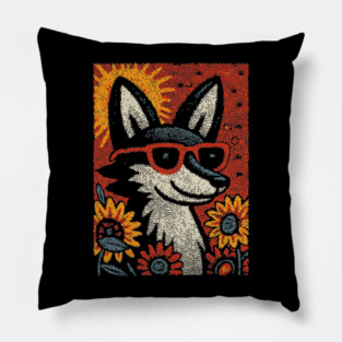 Scholarly Jackal | Anubis the Scribe Pillow
