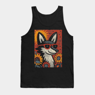 Scholarly Jackal | Anubis the Scribe Tank Top