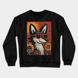 Scholarly Jackal | Anubis the Scribe Crewneck Sweatshirt