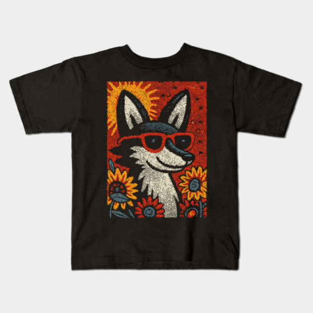 Scholarly Jackal | Anubis the Scribe Kids T-Shirt by TuncGK