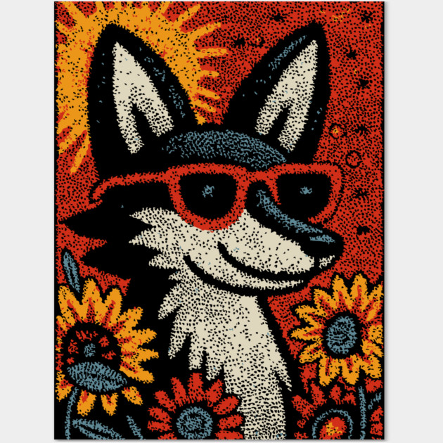 Scholarly Jackal | Anubis the Scribe Wall Art by TuncGK