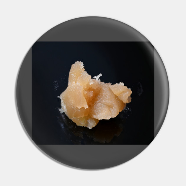 A Dab of Truffaloha on Glass - Weed Design Pin by MrGreenGenes420