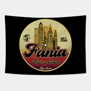 Best of Salsa New York Tapestry