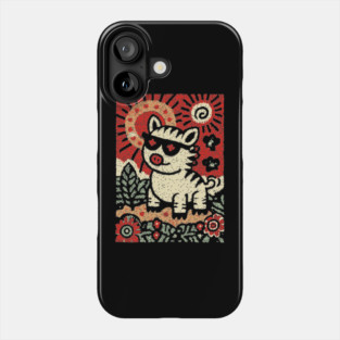 Punk Rock Pig | The Rebellious Farm Animal Phone Case