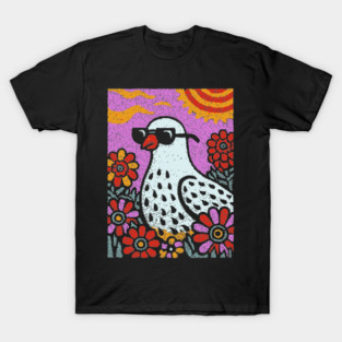 Pop Art Pigeon | The Urban Bird Graphic T-Shirt