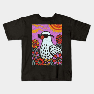 Pop Art Pigeon | The Urban Bird Graphic Kids T-Shirt