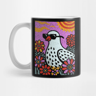 Pop Art Pigeon | The Urban Bird Graphic Mug
