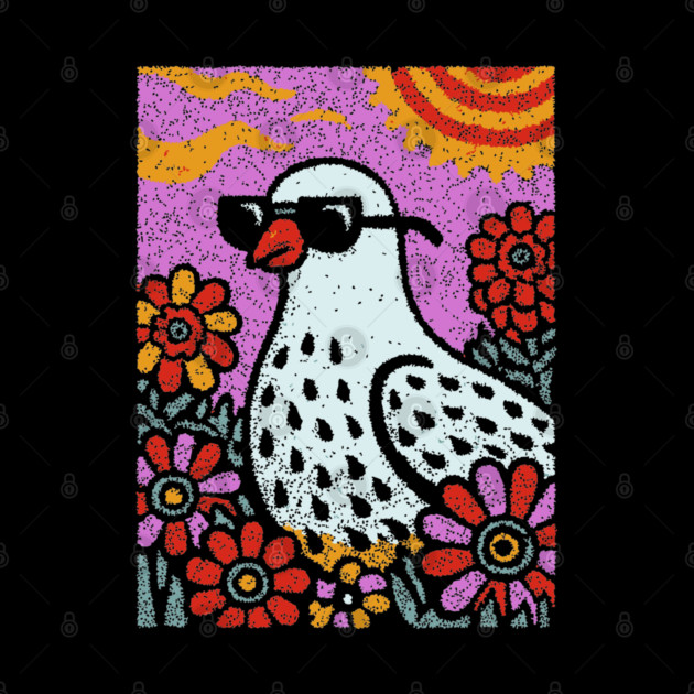 Pop Art Pigeon | The Urban Bird Graphic by TuncGK