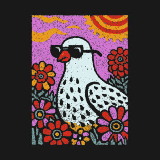 Pop Art Pigeon | The Urban Bird Graphic T-Shirt