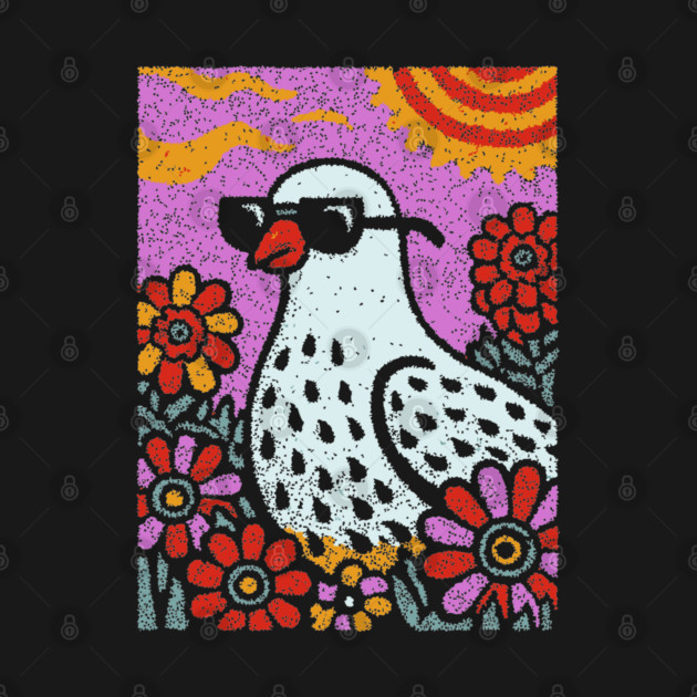 Pop Art Pigeon | The Urban Bird Graphic by TuncGK