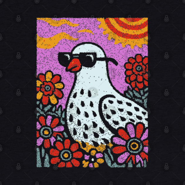 Pop Art Pigeon | The Urban Bird Graphic by TuncGK