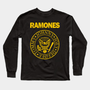 RAMONES VINTAGE LOGOS Long Sleeve T-Shirt