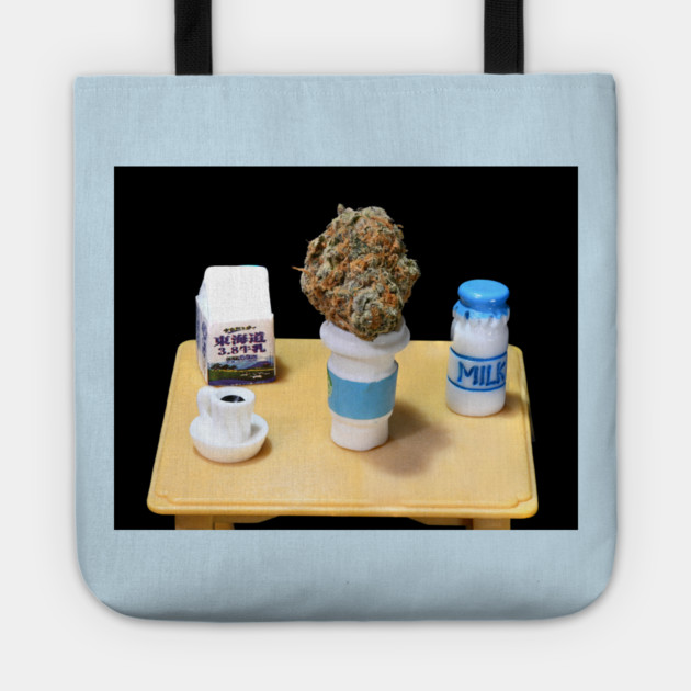 Coffee and Cannabis - Weed Design Tote by MrGreenGenes420