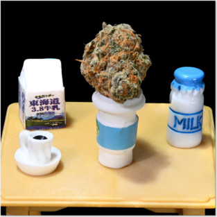 Coffee and Cannabis - Weed Design Posters and Art