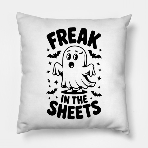 Boo Pillow by Graphic tees