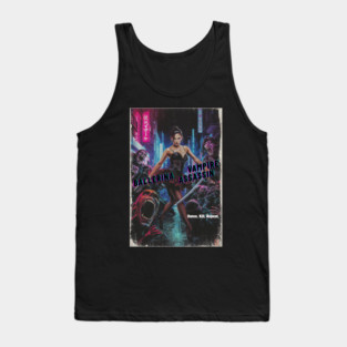 Ballerina Vampire Assassin - B Movie Action Horror Tank Top
