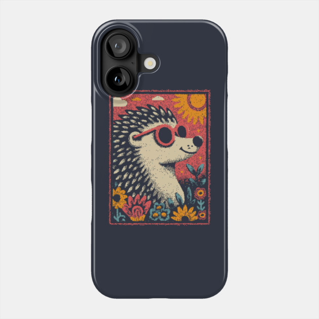 Gentle Porcupine | The Huggable Quilled Friend Phone Case by TuncGK