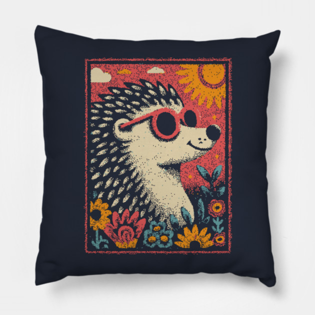 Gentle Porcupine | The Huggable Quilled Friend Pillow by TuncGK