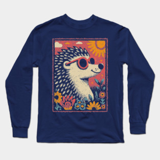 Gentle Porcupine | The Huggable Quilled Friend Long Sleeve T-Shirt