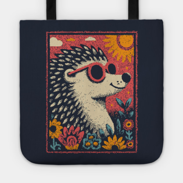 Gentle Porcupine | The Huggable Quilled Friend Tote by TuncGK