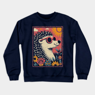 Gentle Porcupine | The Huggable Quilled Friend Crewneck Sweatshirt