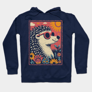 Gentle Porcupine | The Huggable Quilled Friend Hoodie