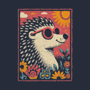 Gentle Porcupine | The Huggable Quilled Friend T-Shirt