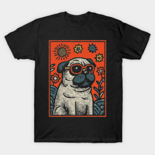 Dapper Pug | The Sophisticated Canine T-Shirt