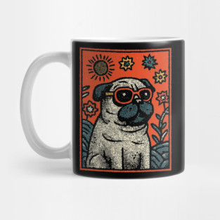 Dapper Pug | The Sophisticated Canine Mug