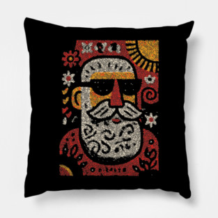 Retired Santa | Christmas in July Pillow