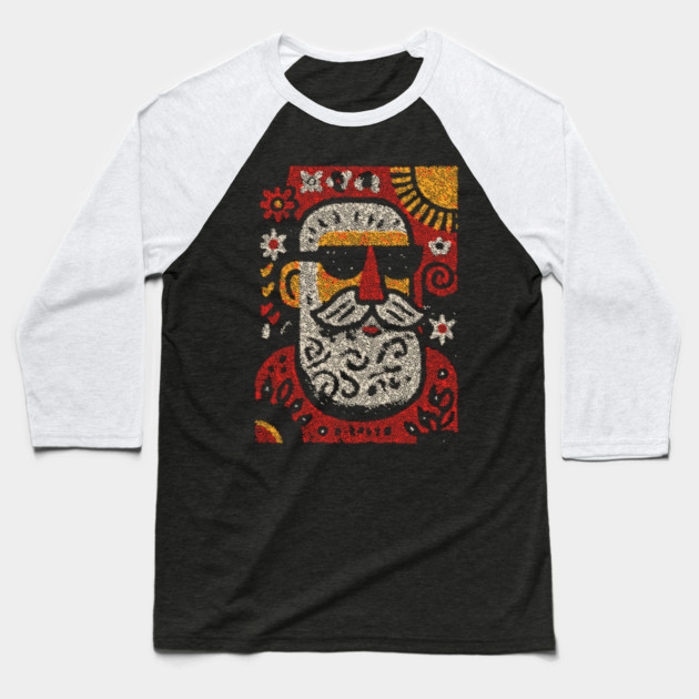 Retired Santa | Christmas in July Baseball T-Shirt by TuncGK