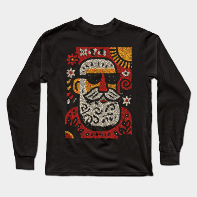 Retired Santa | Christmas in July Long Sleeve T-Shirt by TuncGK