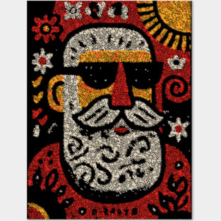 Retired Santa | Christmas in July Posters and Art