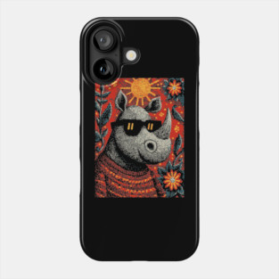 Cool Rhino | The Gentle Giant Graphic Phone Case
