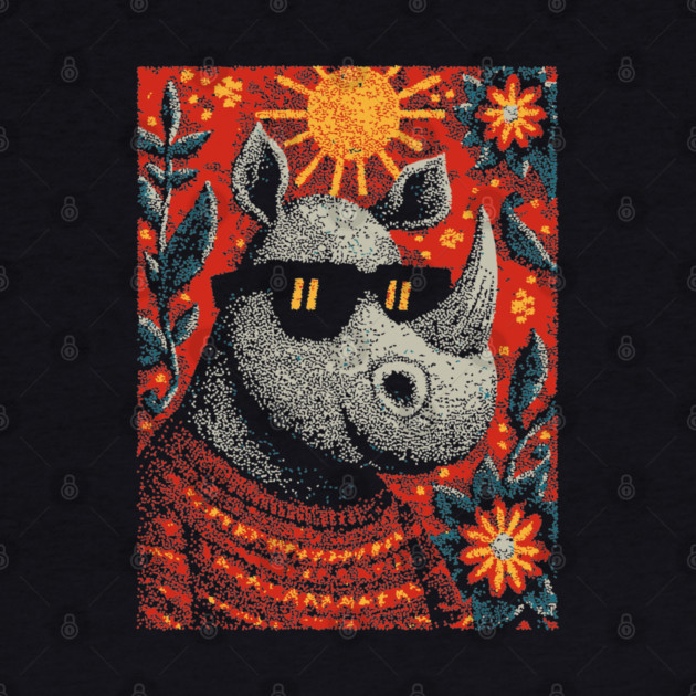 Cool Rhino | The Gentle Giant Graphic by TuncGK