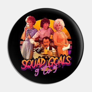 9 To 5 Movie Vintage Pin