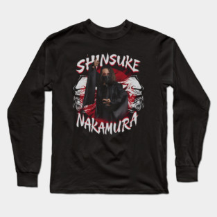Shinsuke Nakamura Mask Long Sleeve T-Shirt
