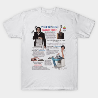 Steve Jobs Think Different Profile T-Shirt