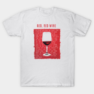 Red Red Wine – UB40 Inspired Retro Music T-Shirt