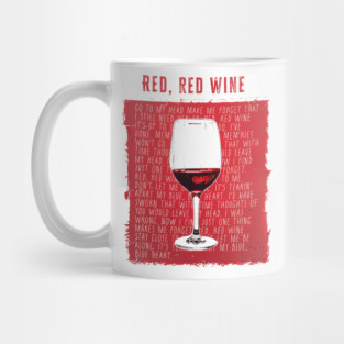 Red Red Wine – UB40 Inspired Retro Music Mug